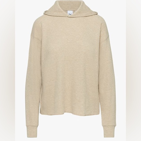 Aritzia Tops - Aritzia Waffle Knit Long Sleeve Sweatshirt